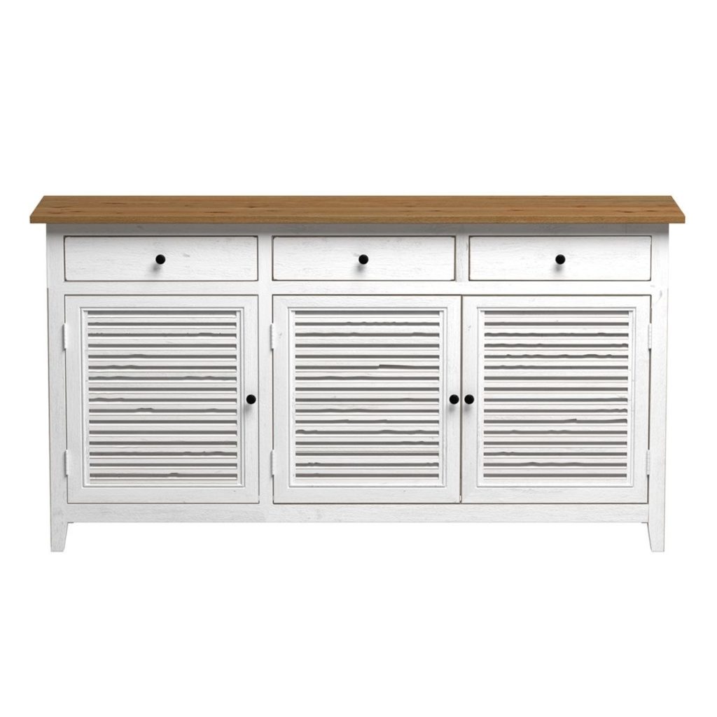 Buffet en bois recyclé effet vieilli - Casa