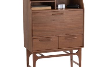 bureau-secretaire-bois-fonce