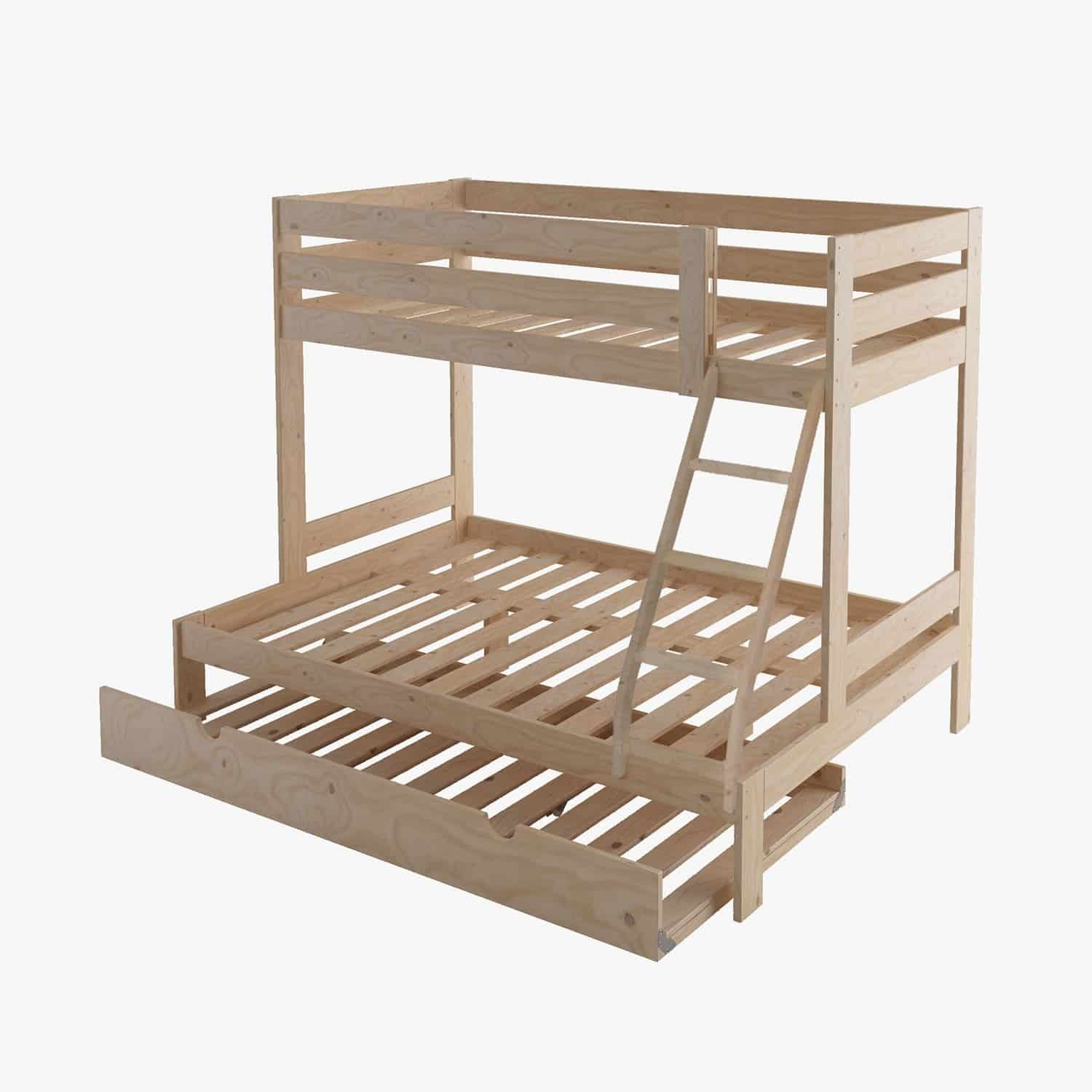 Lit superposé 4 places LUFE - NuageDeco