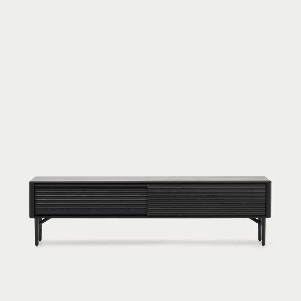meuble-tv-noir-bois