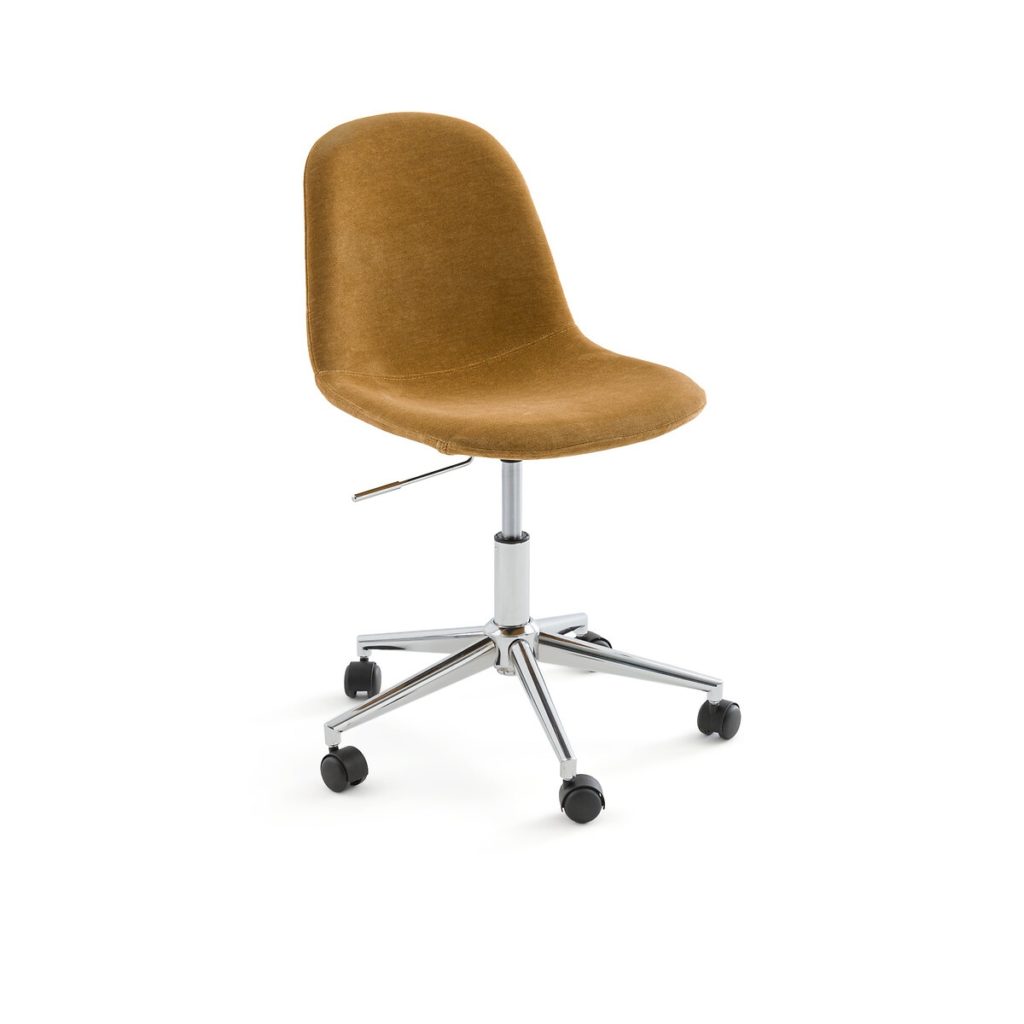 chaise-bureau-enfant-roulettes-velours