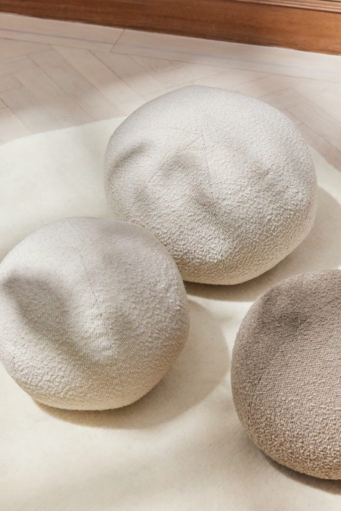 coussins boules 