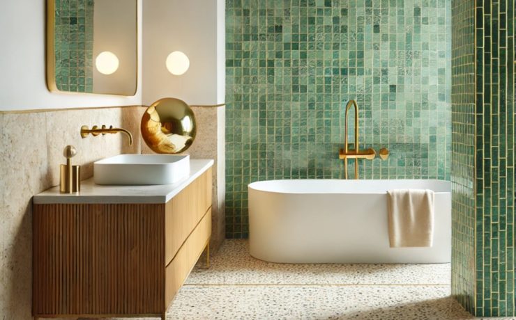 idees-deco-salle-bain-zellige-vert