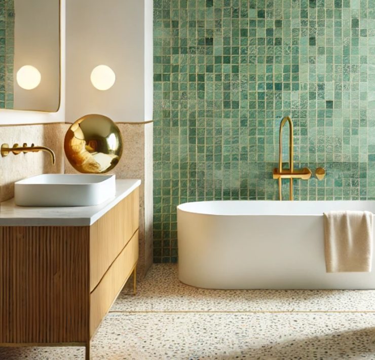 idees-deco-salle-bain-zellige-vert