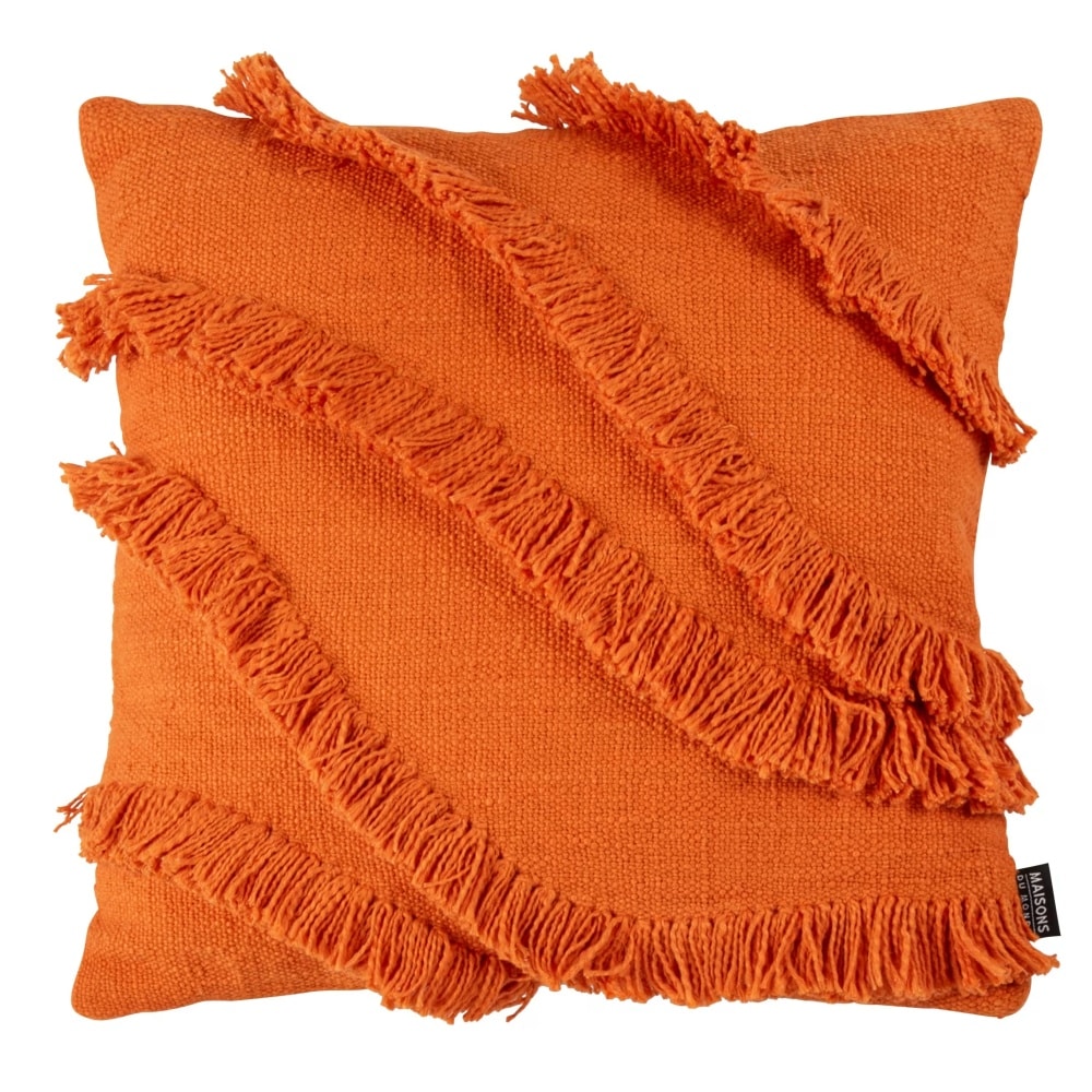coussin-orange-maisons-monde