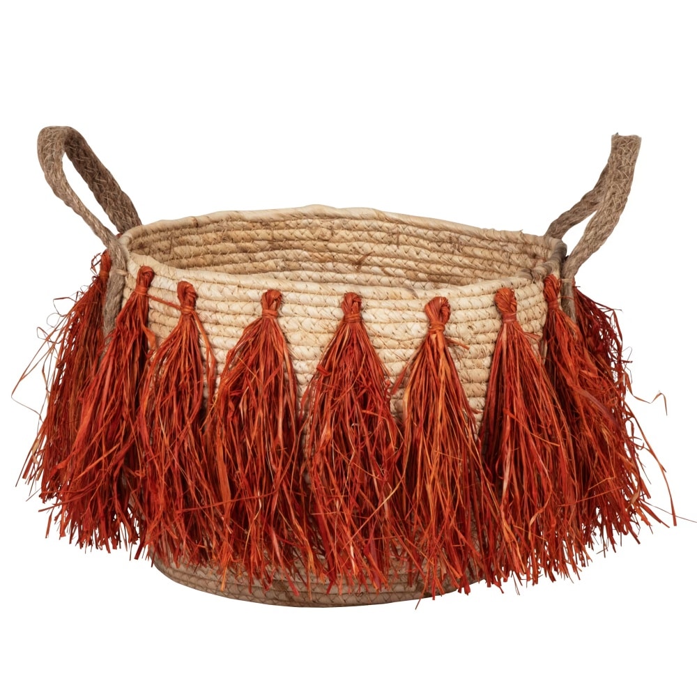 paniers-pompons-franges-orange