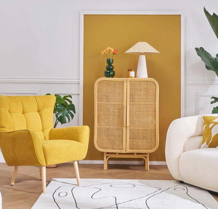 fauteuil-scandinave-jaune-miliboo