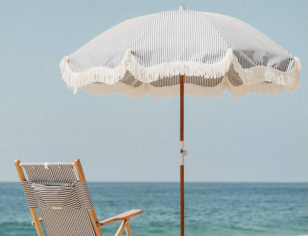 TroHollis Parasol Frange,Parasol à Frange Parasol De Terrasse À Franges
