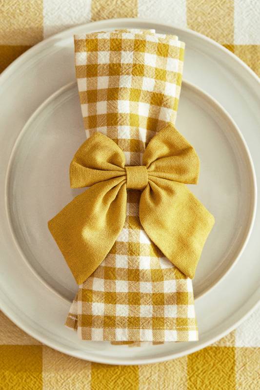 ronds-serviettes-jaune