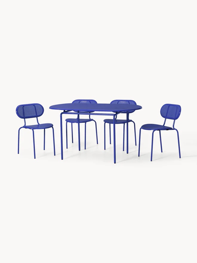 table-jaridn-metal-bleu-lectrique