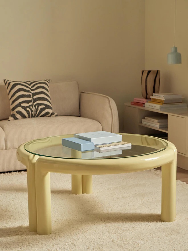 table-basse-jaune-annees-50