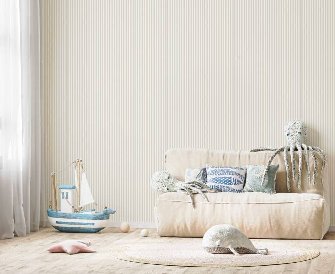 papier-peint-rayures-beige