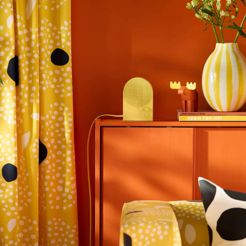 enceinte-jaune-ikea