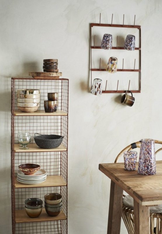 etagere-grillage-bois