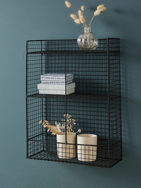 etagere-grillage-murale