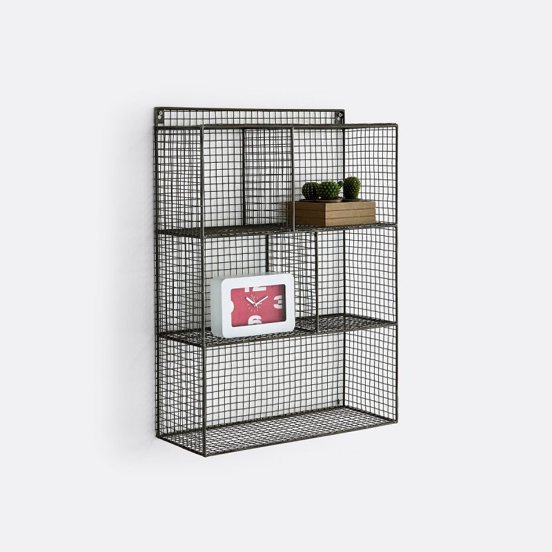 etagere-murale-metal-grille