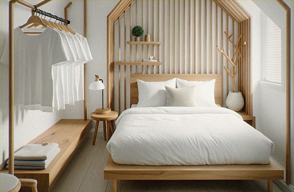 portant-vetements-chambre