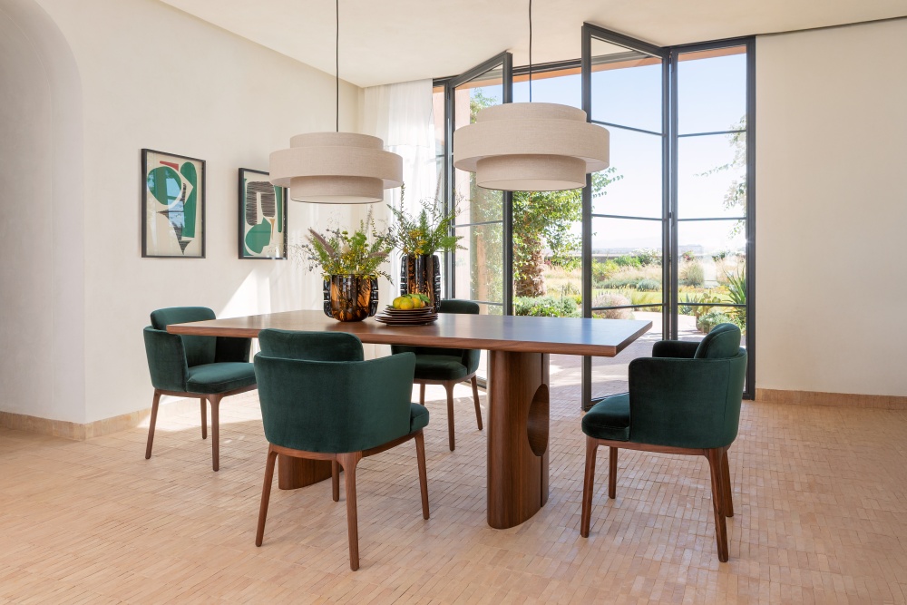 AMBIANCE SALLE A MANGER PATIO MEDITERRANEEN