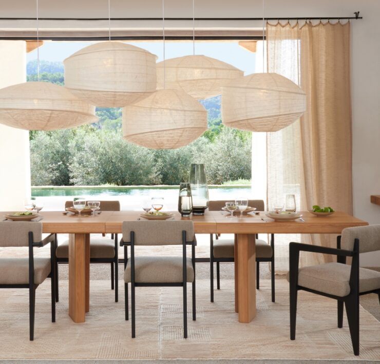 luminaires papier japandi