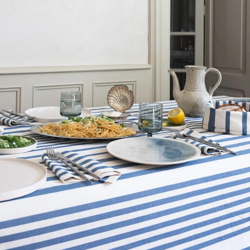 nappes-serviettes-rayees-bleu