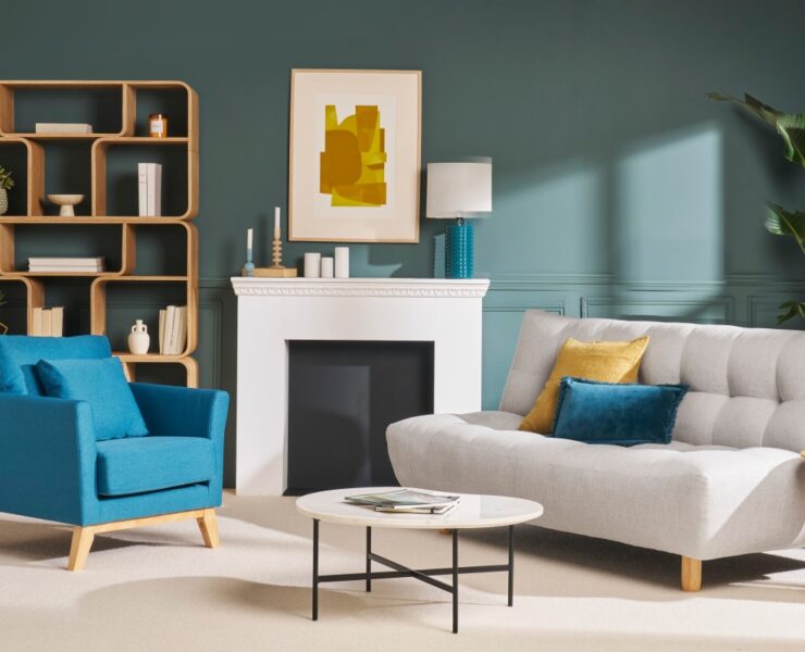 fauteuil-bleu-canard-scandinave